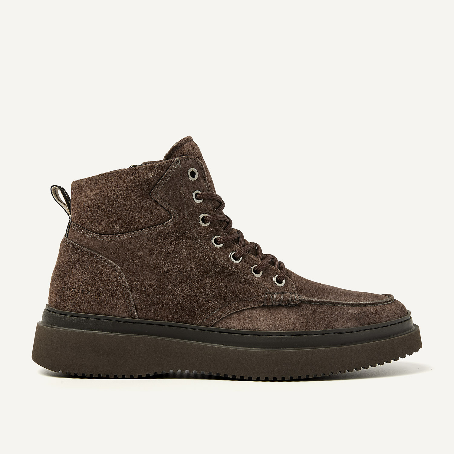 Jonah Arctic Fur | Dark Brown Boots for Men