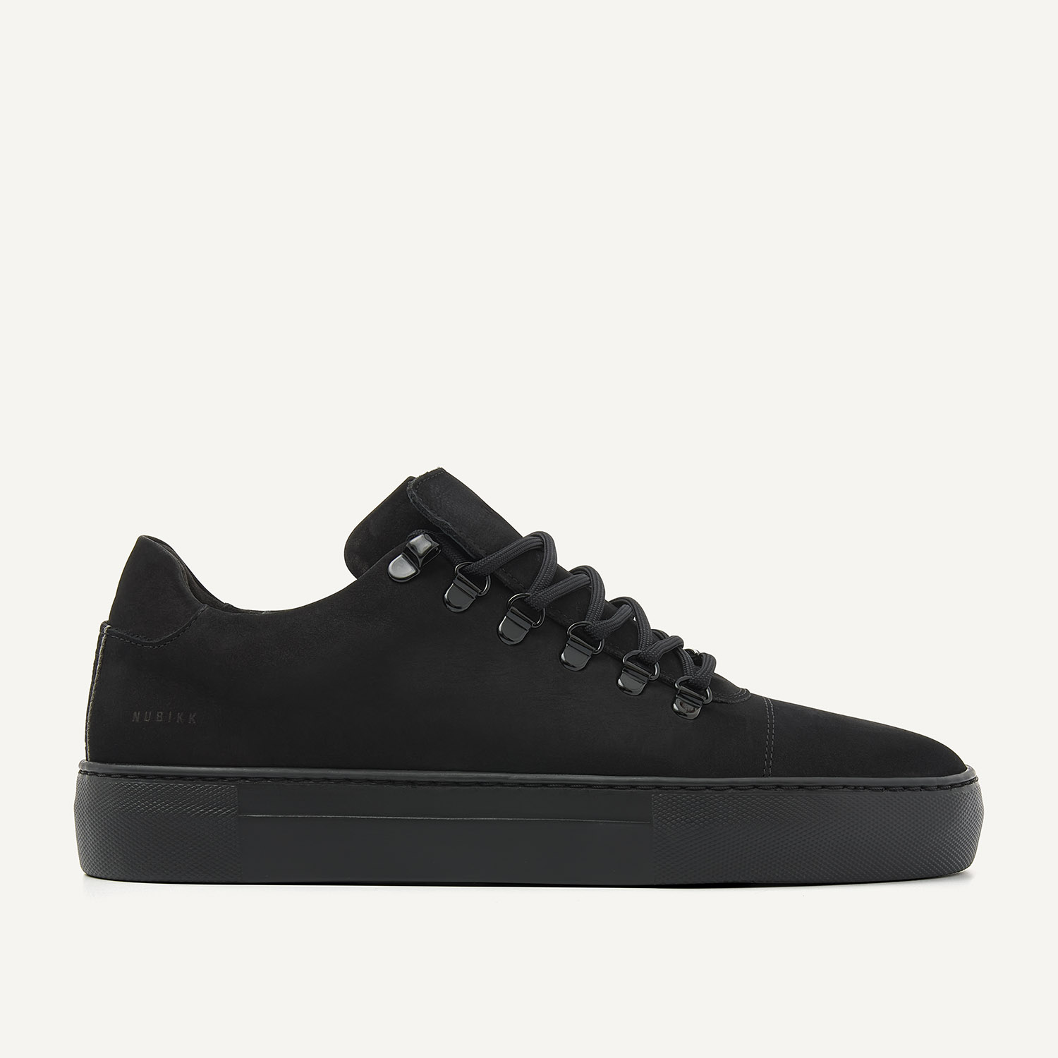 Jagger Classic Nubuck | Zwarte Raven Sneakers voor Heren