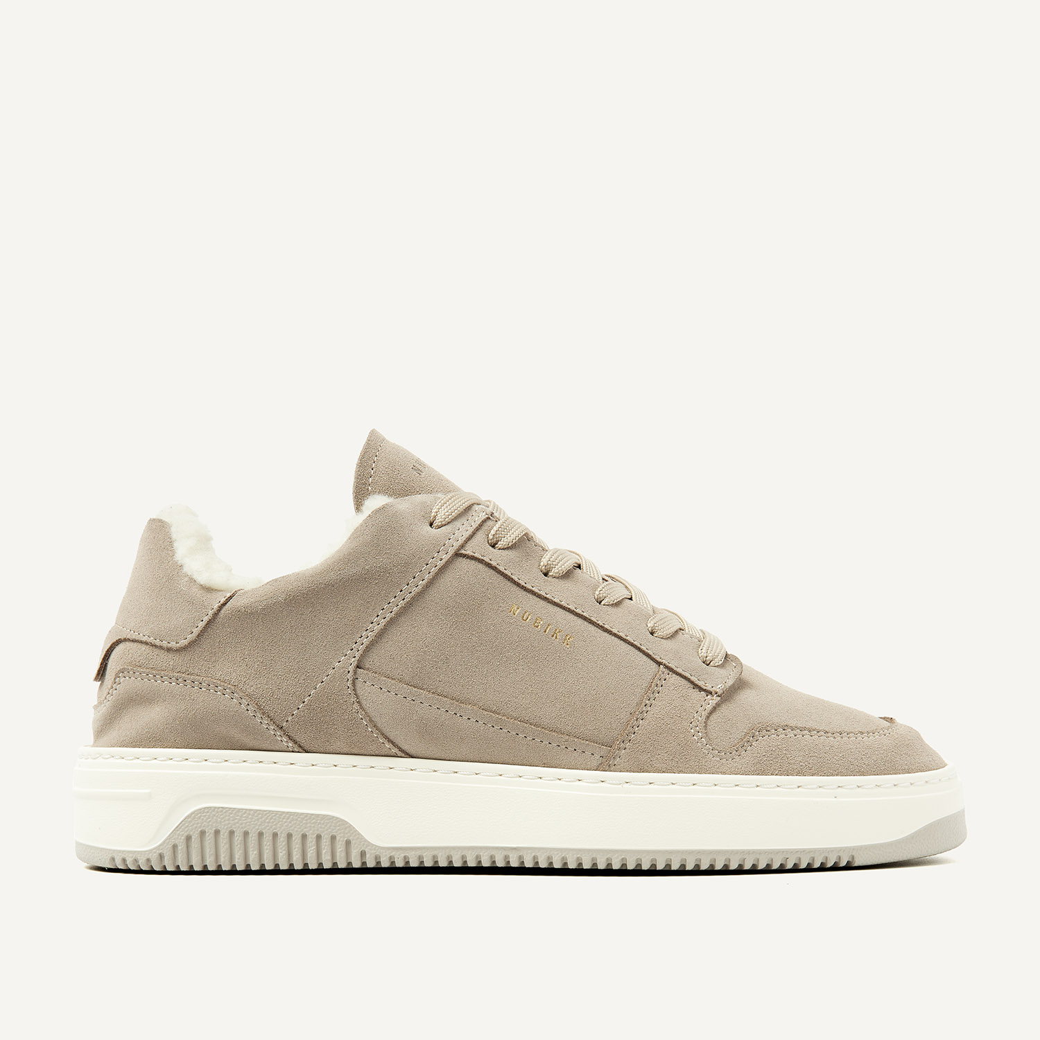 Basket Court Fur Taupe Sneakers voor Heren