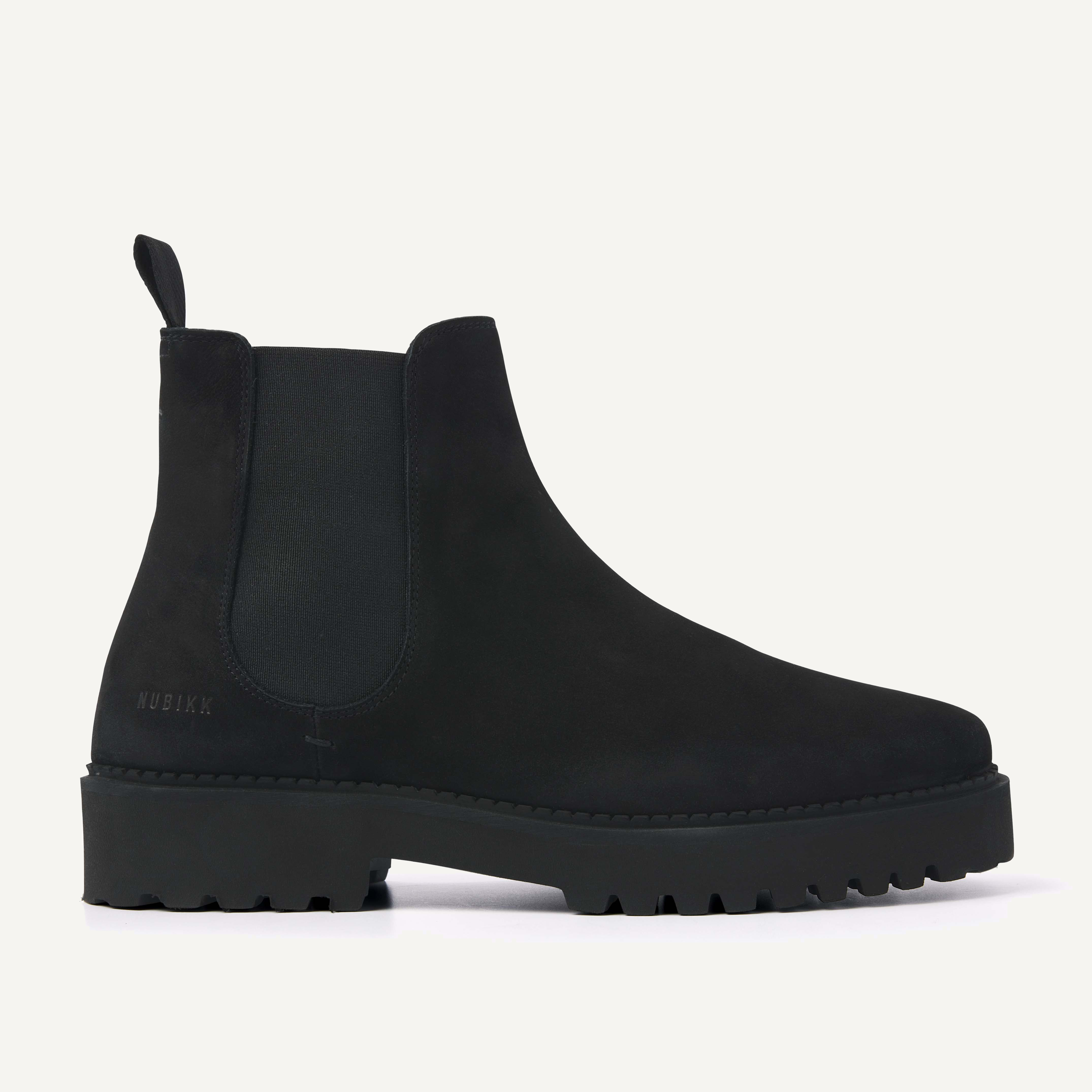 Logan Rai | Schwarze Chelsea Boots für herren