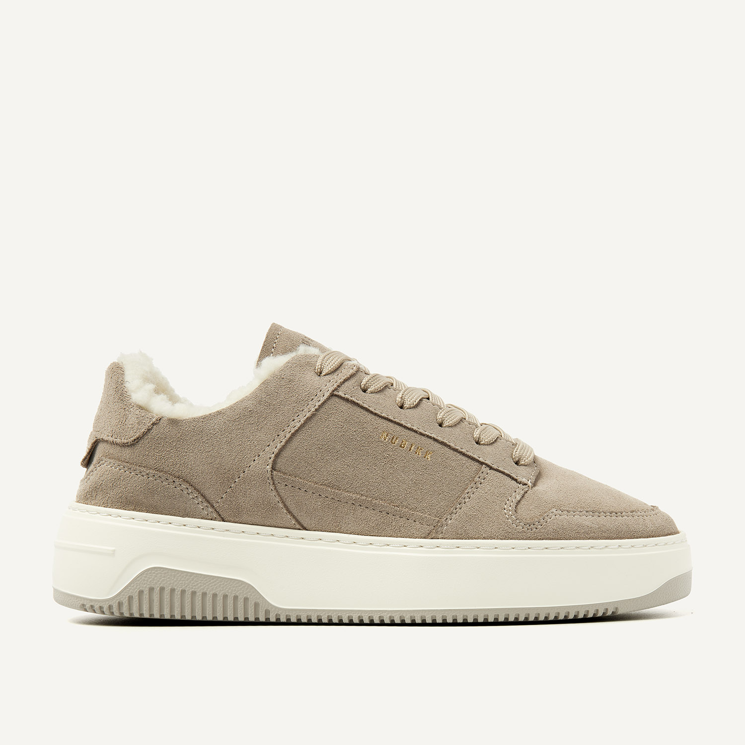 Basket Teddy | Zapatillas Taupe para Mujeres