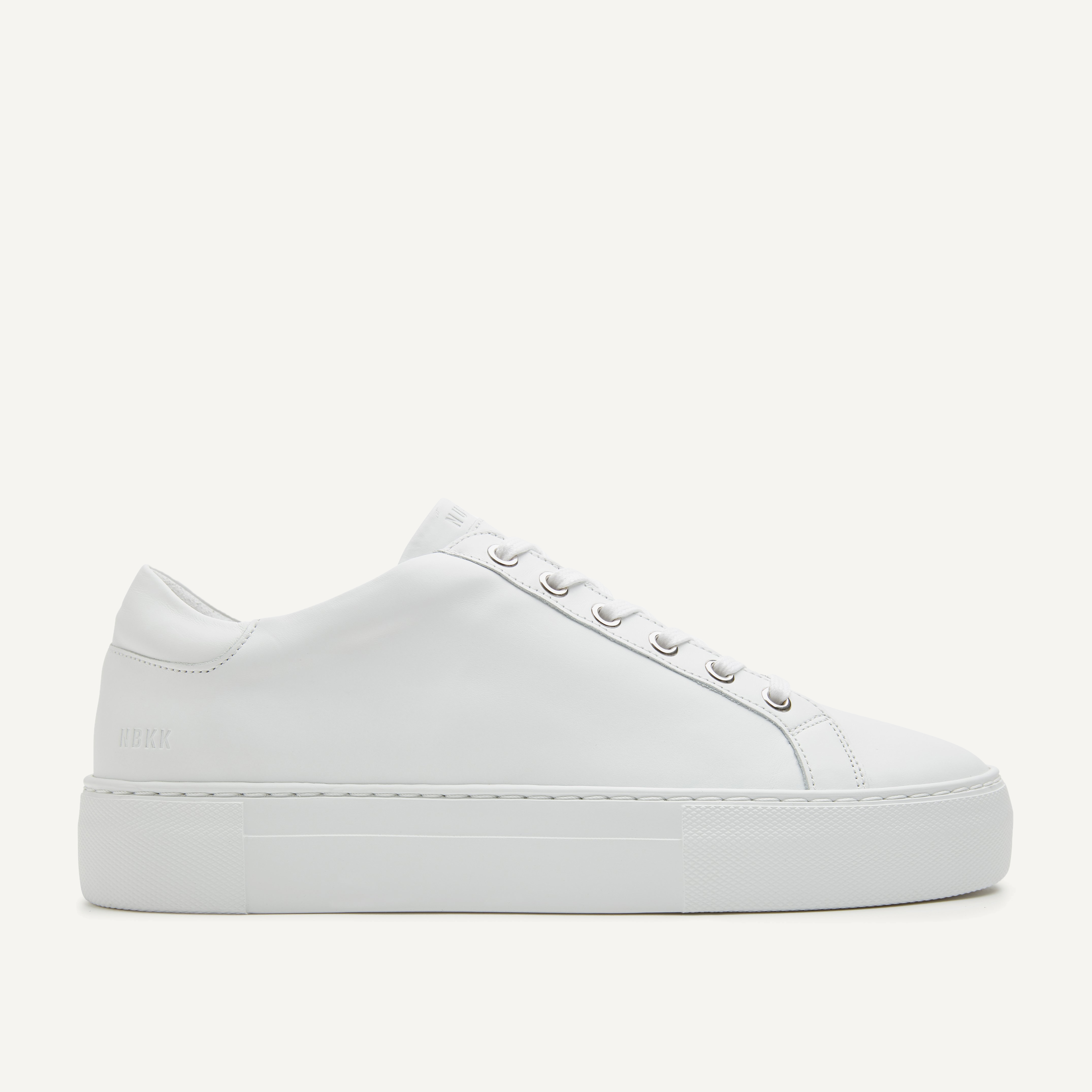 Witte sneakers leer heren sale