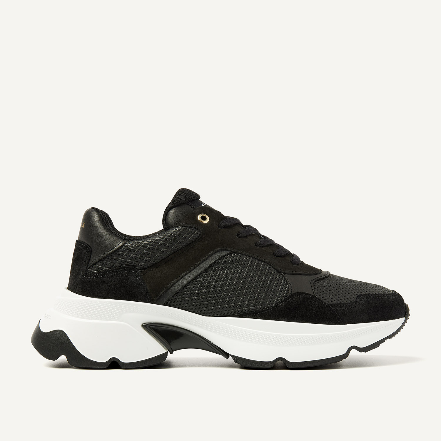 Ross Jaden Black Sneakers for Women