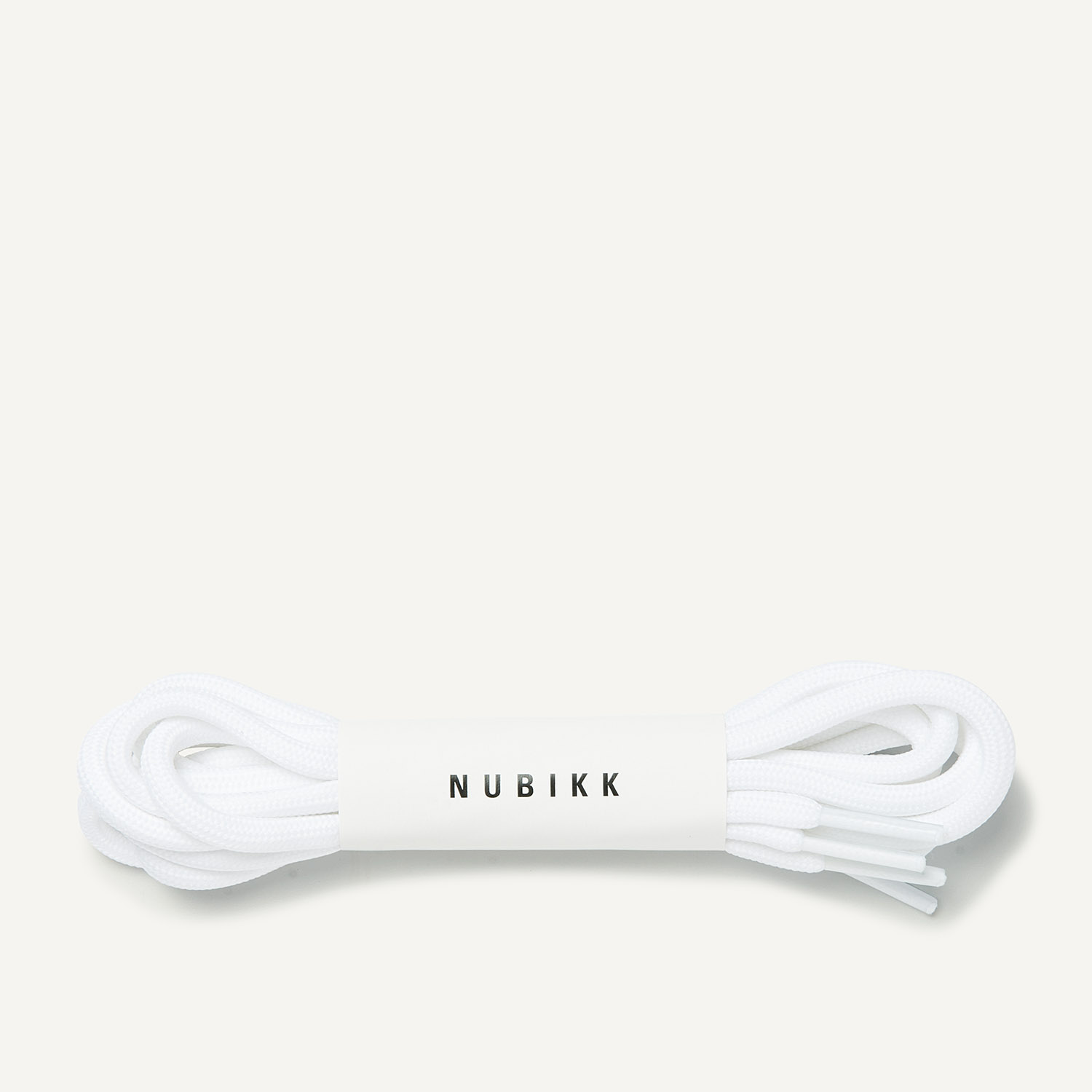 White Laces | Cordones Blancos Redondos de Nylon