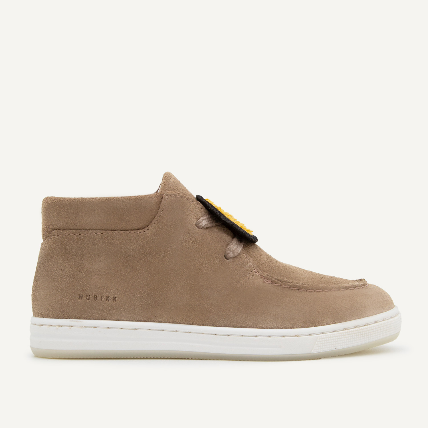 Jiro Gio JR | Beige Desert Boots for Kids