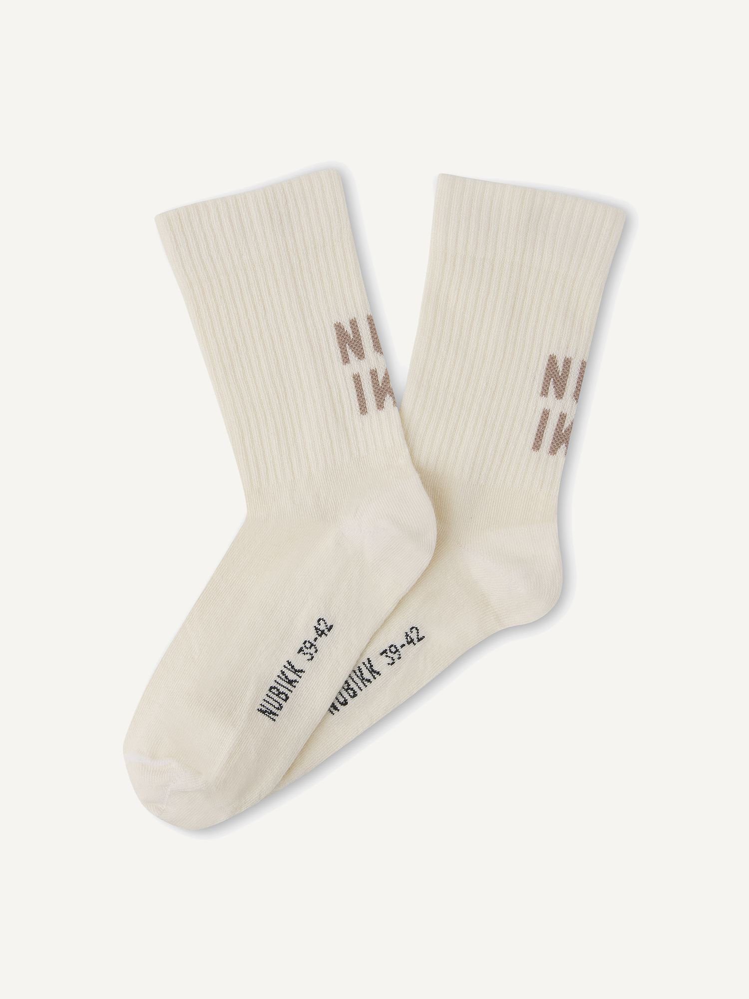 Nova Socks | Chaussettes beiges pour hommes