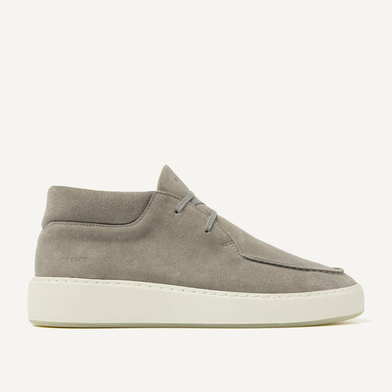 Jiro Gio | Light Grey Desert Boots for Men