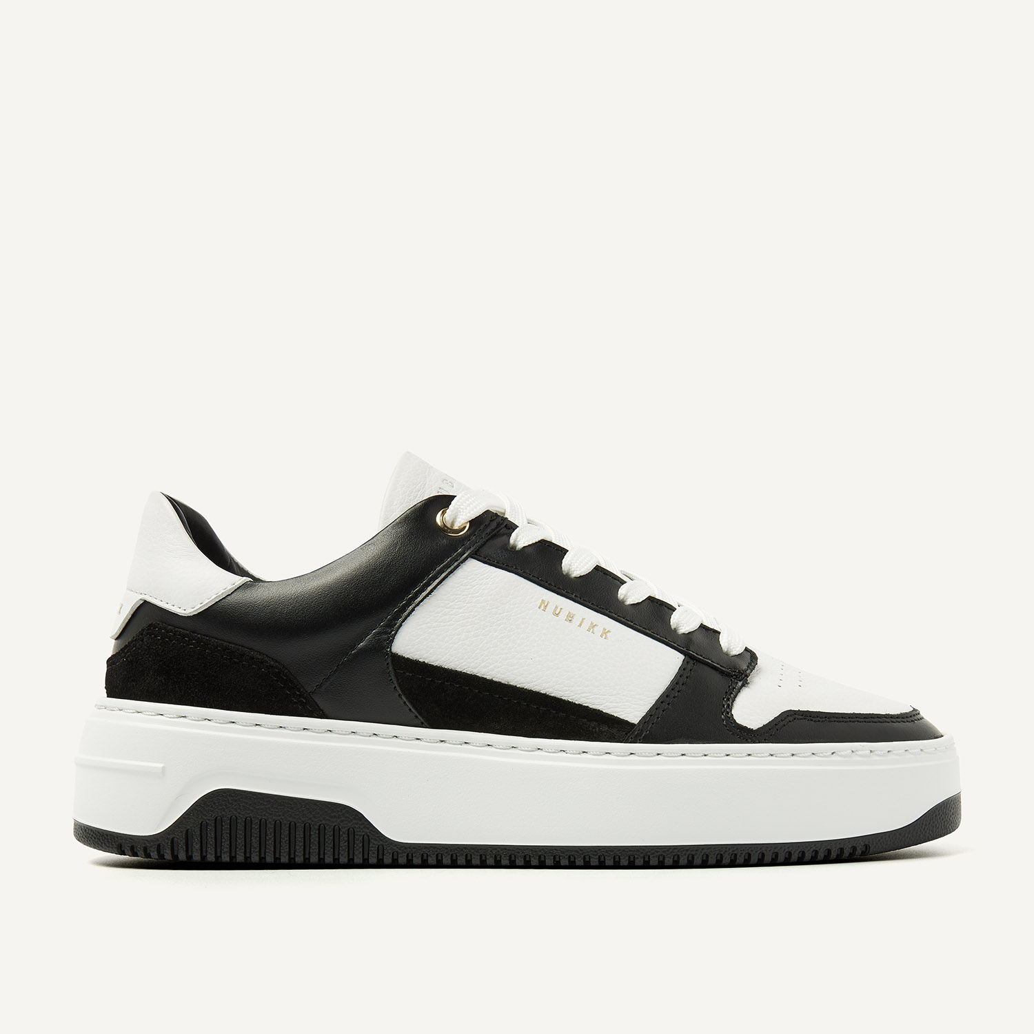 Zwarte sneakers met witte zool dames sale