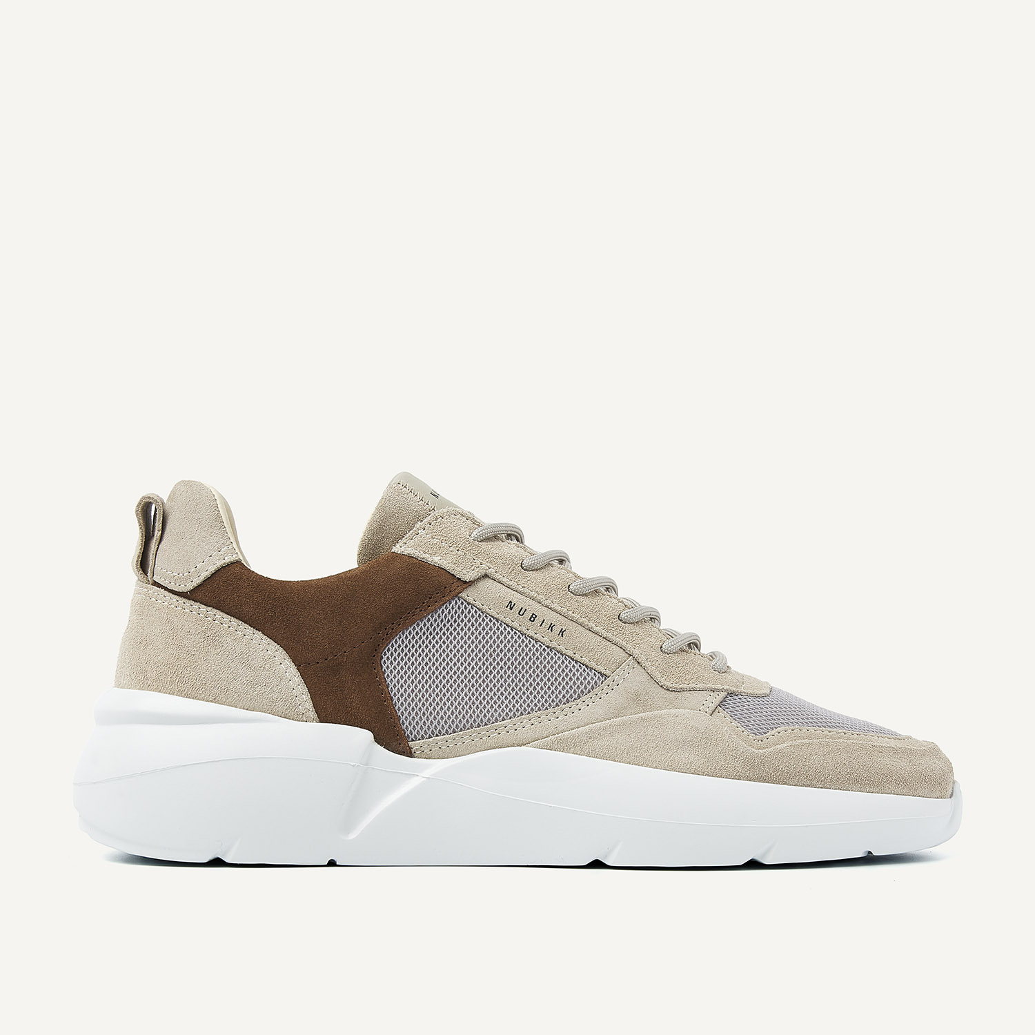 Roque Road Wave | Beige Combi Sneaker for Men