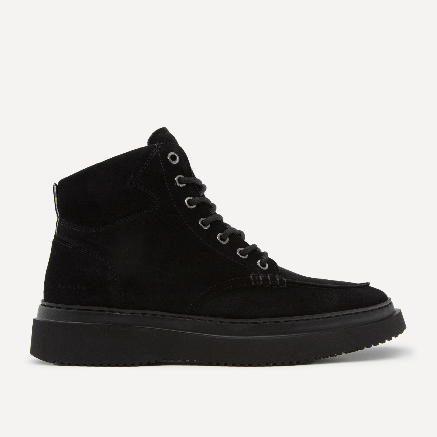 Jonah Arctic Fur | Black Raven Boots for Men