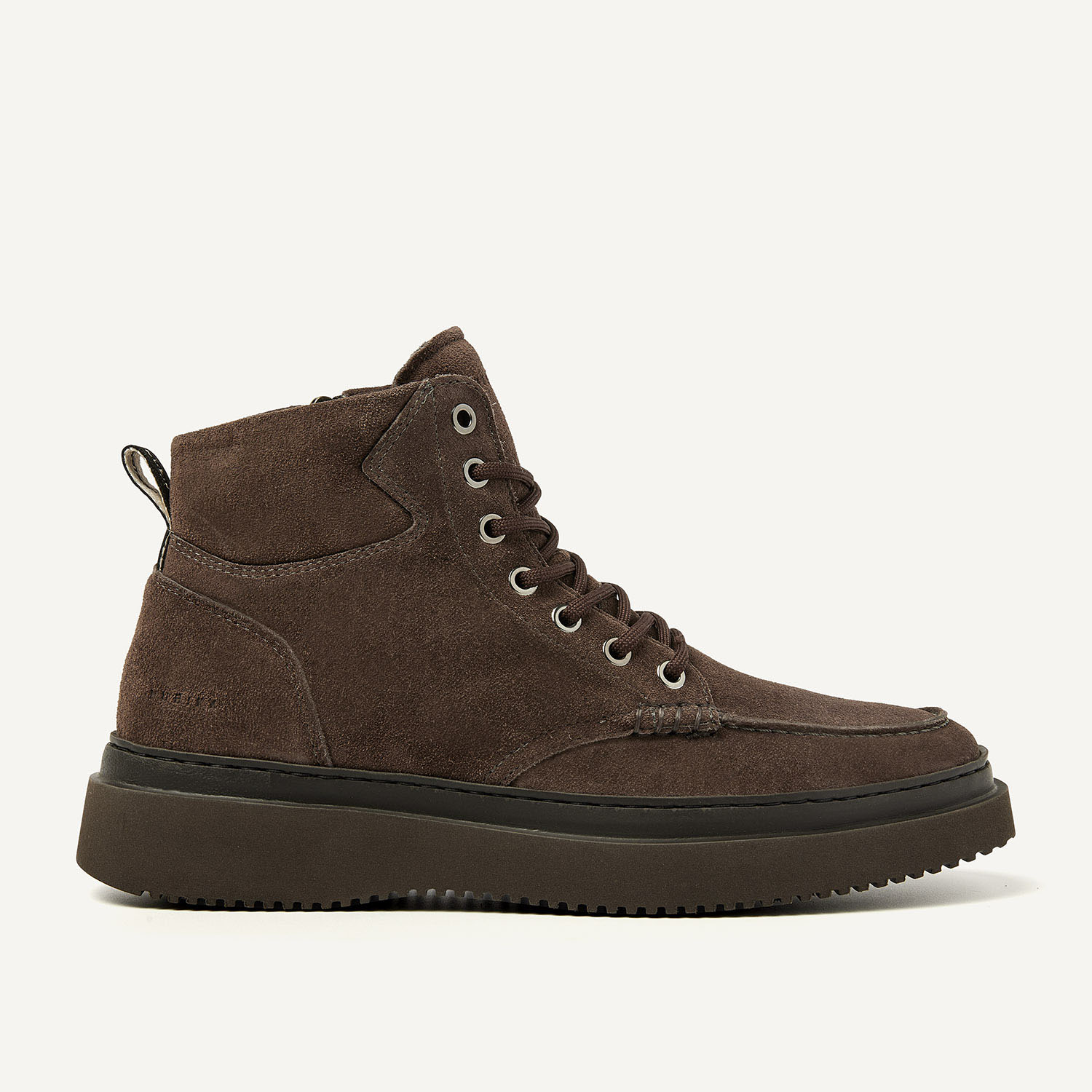 Jonah Arctic Fur | Dark Brown Boots for Men