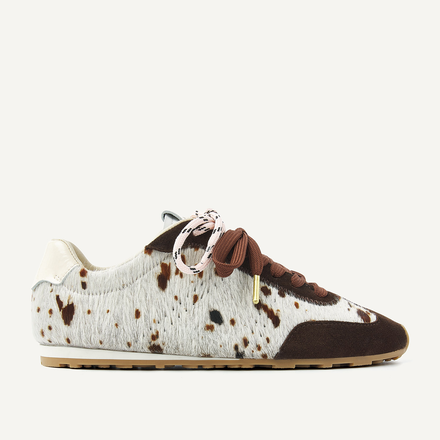 Billy Lou | Cow Pony brown Sneakers for Women