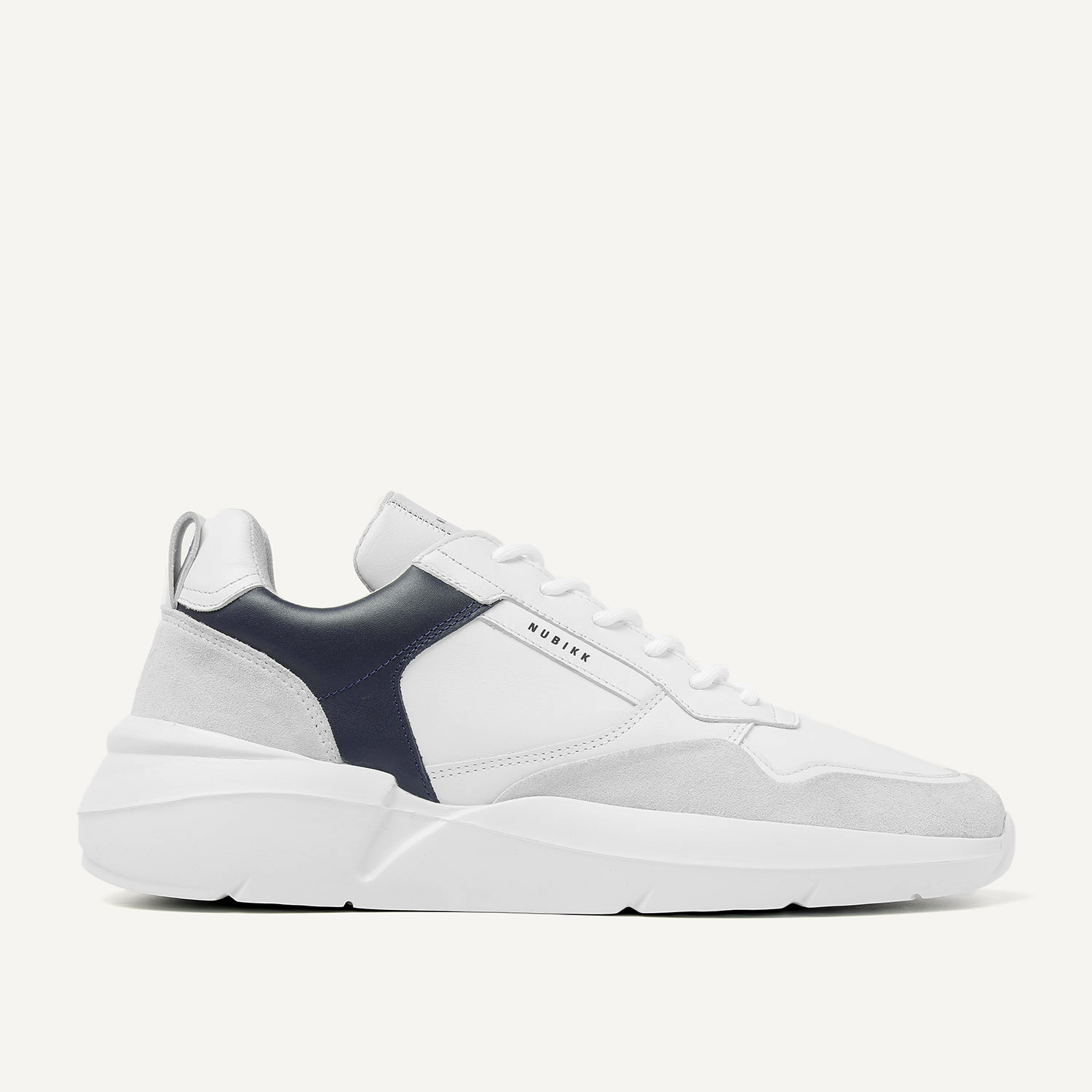 Roque Road Wave | Navy Witte Sneakers voor Heren