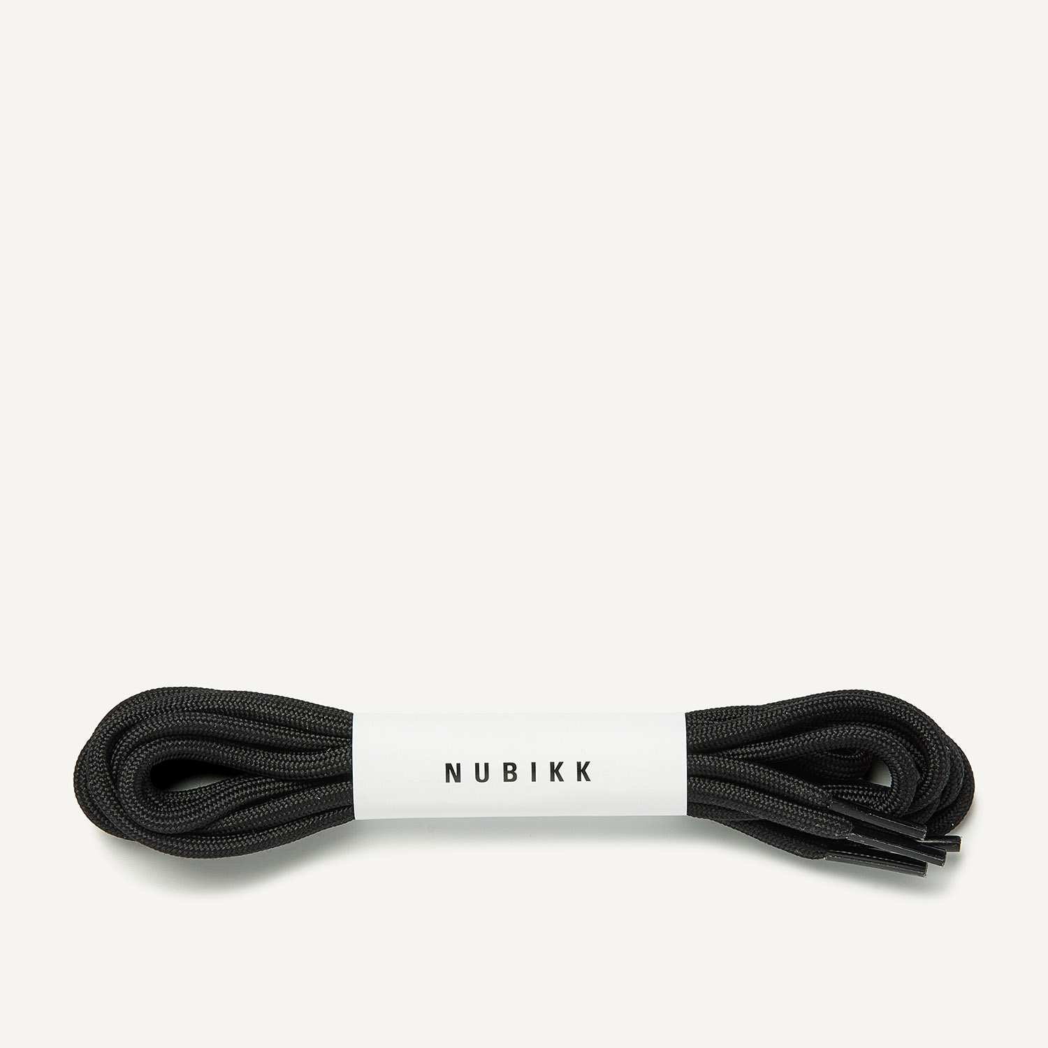 Black Laces | Round Black Nylon Laces for Men