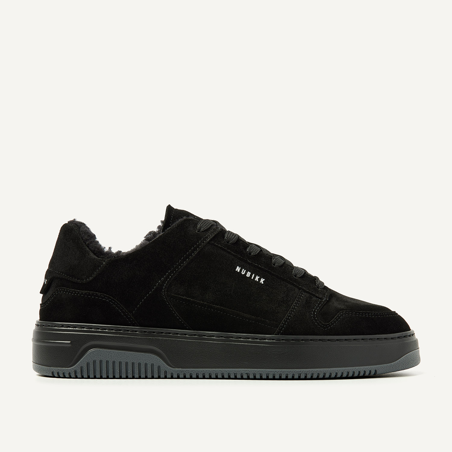 Basket Court Fur | Black Sneakers for Men